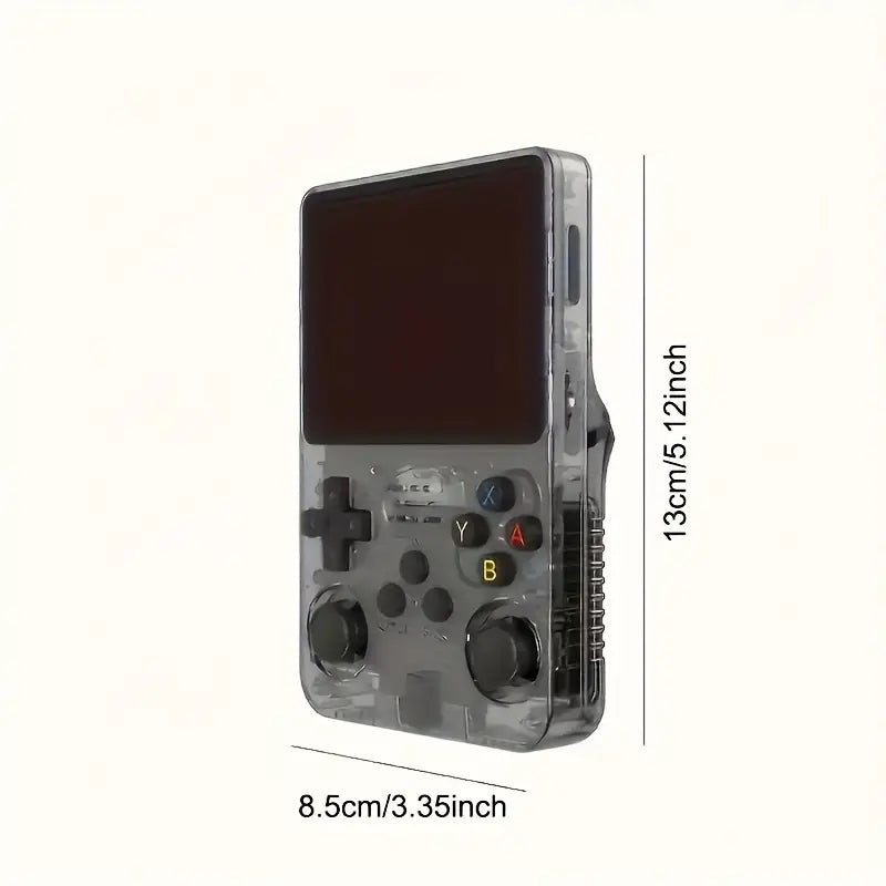 R36S Retro Handheld Console – 64GB of Classic Fun, 3.5” Screen, USB Rechargeable and more than 20.000 games
