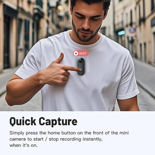 Mini Pov Camera GH88 – Record Life Hands-Free in a Tap