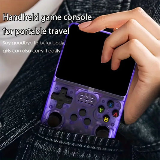 R36S Retro Handheld Console – 64GB of Classic Fun, 3.5” Screen, USB Rechargeable and more than 20.000 games