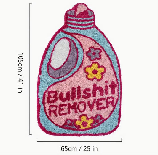 Bullshit Remover Funny Carpet